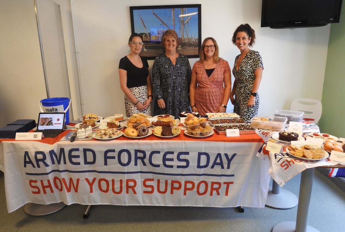 What better way to celebrate Armed Forces Week than with a #BigBrewUp? This morning we hosted our Big Brew Up to raise funds for the fantastic support @SSAFA provide to past and present servicemen and families. Huge thanks to our colleagues who helped support this great cause!