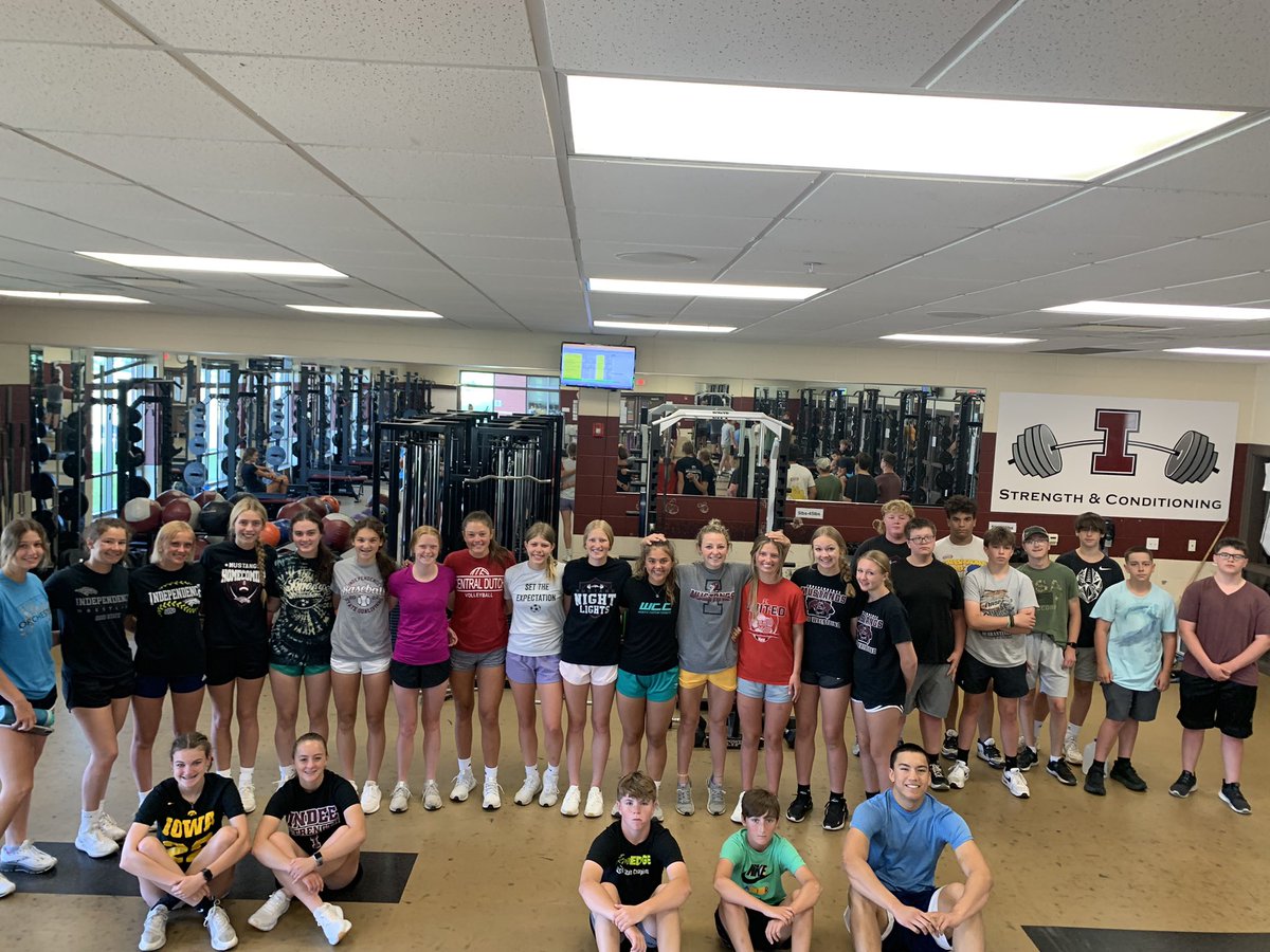 IndeeStrength's tweet photo. Perfect Attendance Week 3️⃣‼️

Proud of these student-athletes for putting in the time and commitment to be great! 💪💪

#ChangeYourBest https://t.co/B9Zuayf7jX