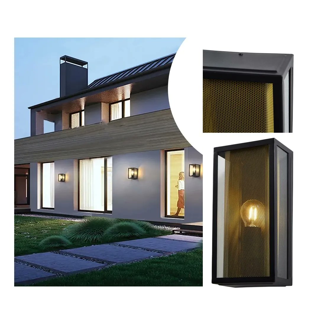 The Cuba Wall Light in black and brass is modern and eye catching 🤩

Perfect for… 
💡 Entrance doors 
💡 Porches
💡 Garden rooms 

Shop here: buff.ly/46vsVmf

#LuxorLightingUK #BrightenUpYourSpace #IlluminateYourWorld #ContemporaryDesign #HighQualityLighting