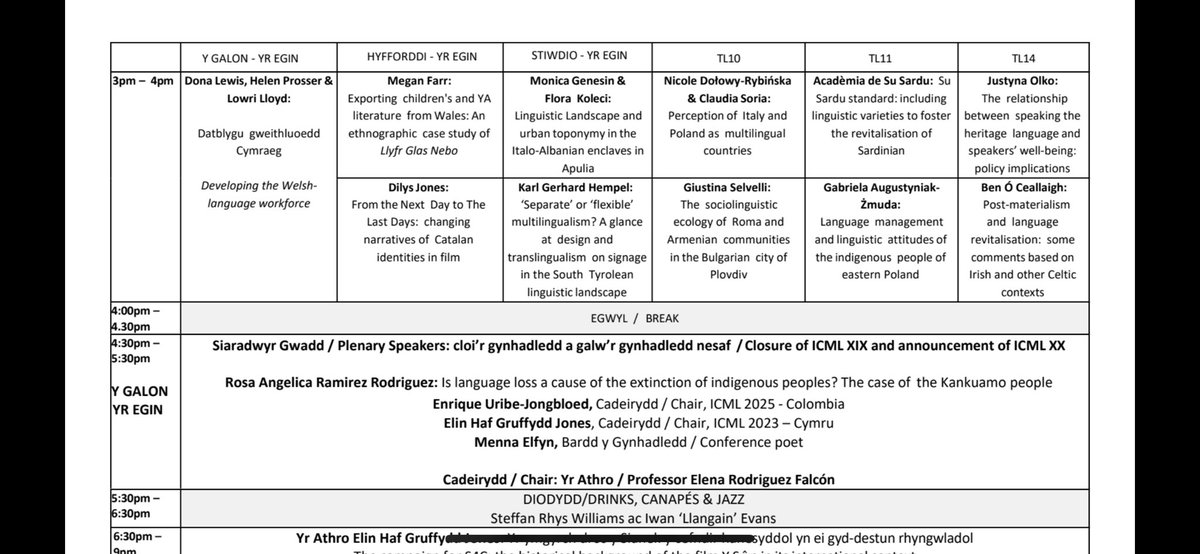 ICML2023 (@icml2023) on Twitter photo 📣📣 newid lleoliadau sesiynau fory // changes to locations for tomorrow’s sessions at <a href="/yr_egin/">Canolfan S4C Yr Egin</a> 📣📣 📣📣 newid lleoliadau sesiynau fory // changes to locations for tomorrow’s sessions at <a href="/yr_egin/">Canolfan S4C Yr Egin</a> 📣📣