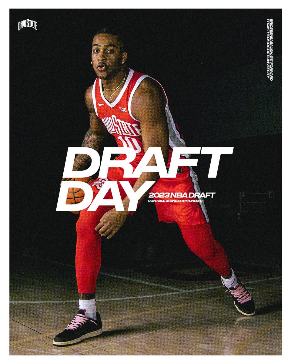 DRAFT DAY‼️ 🏀 @bricepsensa’s NBA dreams come true tonight! Draft coverage begins at 8PM on ESPN