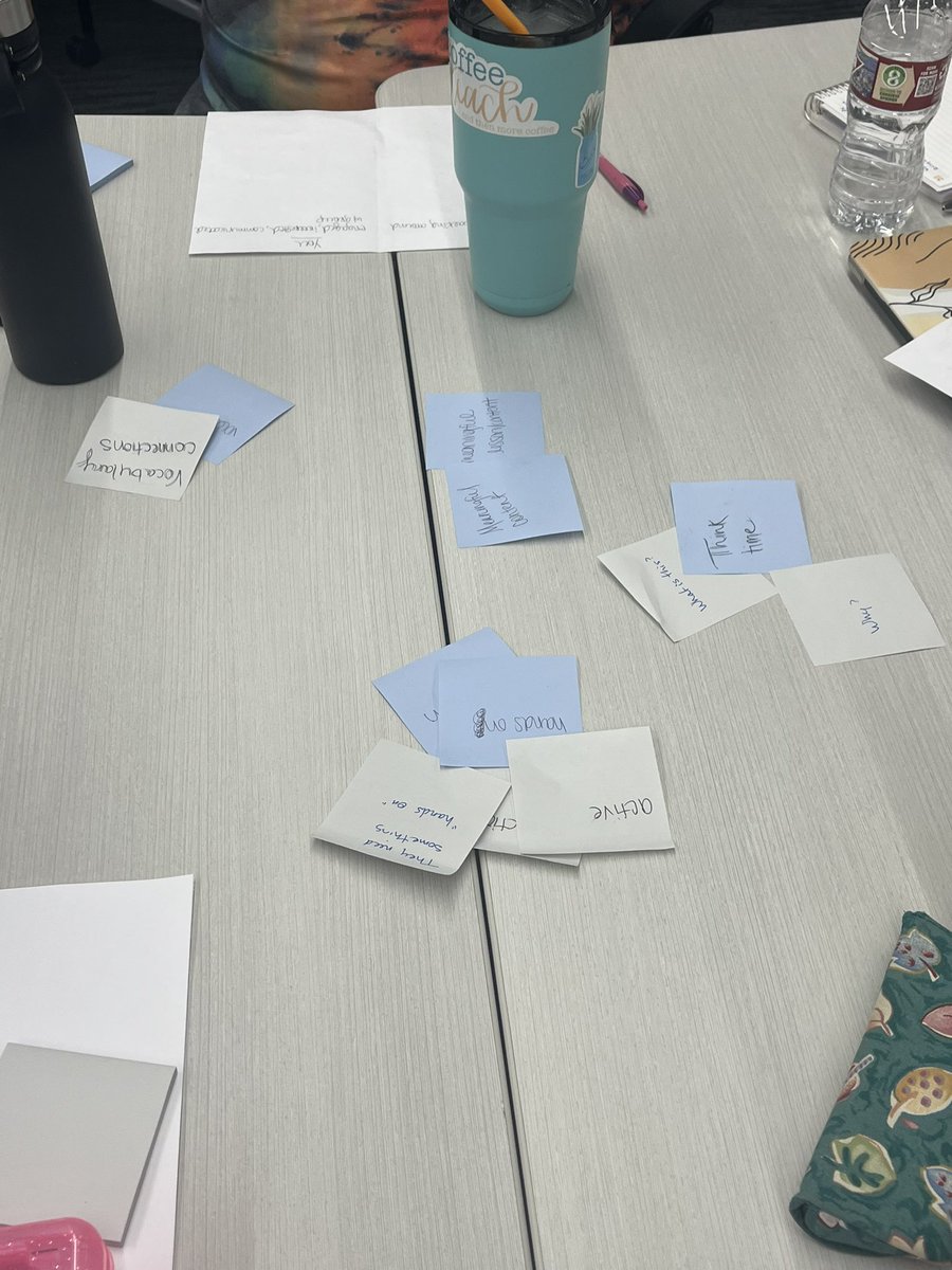 crosby_a1's tweet image. What do we want to see everyday in our science classrooms? #Affinitymapping @lisdsecsci @beimerjLISD