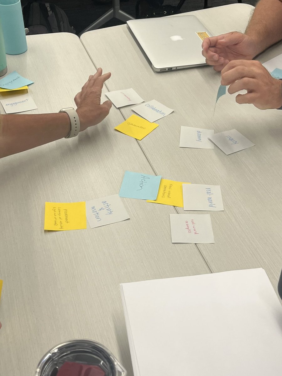 crosby_a1's tweet image. What do we want to see everyday in our science classrooms? #Affinitymapping @lisdsecsci @beimerjLISD