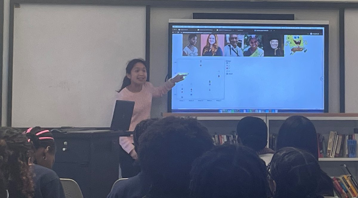 We present our “Biostats Day” program to these orgs, including: 
-Intro to the field
- ?s we help answer
- Day in the life
- Guest biostatistician
- Activities with live data analysis and viz. 
It is really fun – especially the interactive parts! 
( 📷from @Successcharters event)