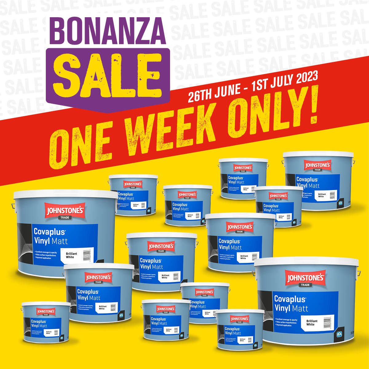 💰 WIN a £100 voucher to spend in store! 💰

Simply tell us how many litres of paint are in this image for a chance to #win! 

#Competition entries close at 1pm on Thurs 29th June.  

Ts&amp;Cs apply: shorturl.at/gCMXY