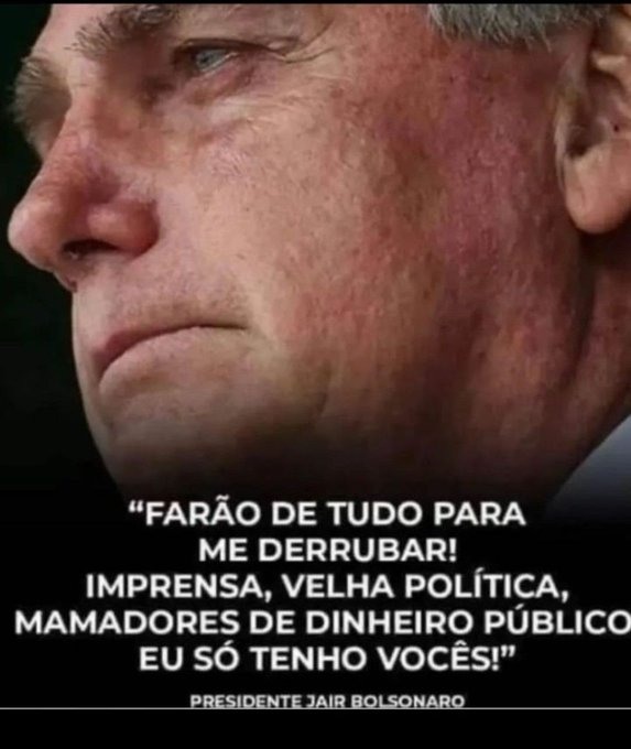 Fera2023's tweet photo. Estou contigo presidente!
Mais alguém aqui? https://t.co/ZMWXwY5m0u