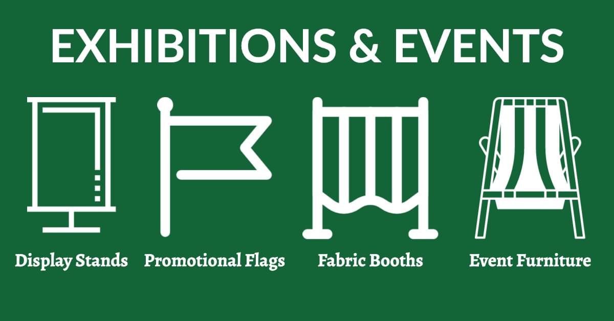 Whether you want a pop up banner stand, a branded backdrop or exhibition stand, venue styling flags, or furniture (think super large Instagramable branded deck chairs). We've got it all.

#exhibitionstand #eventdesign #displaystands #displaydesign #displaysolutions