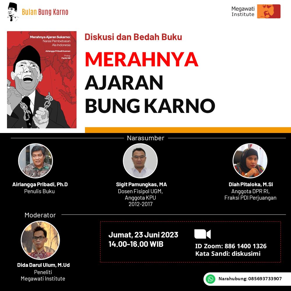 Silakan bergabung besok. #BulanBungKarno