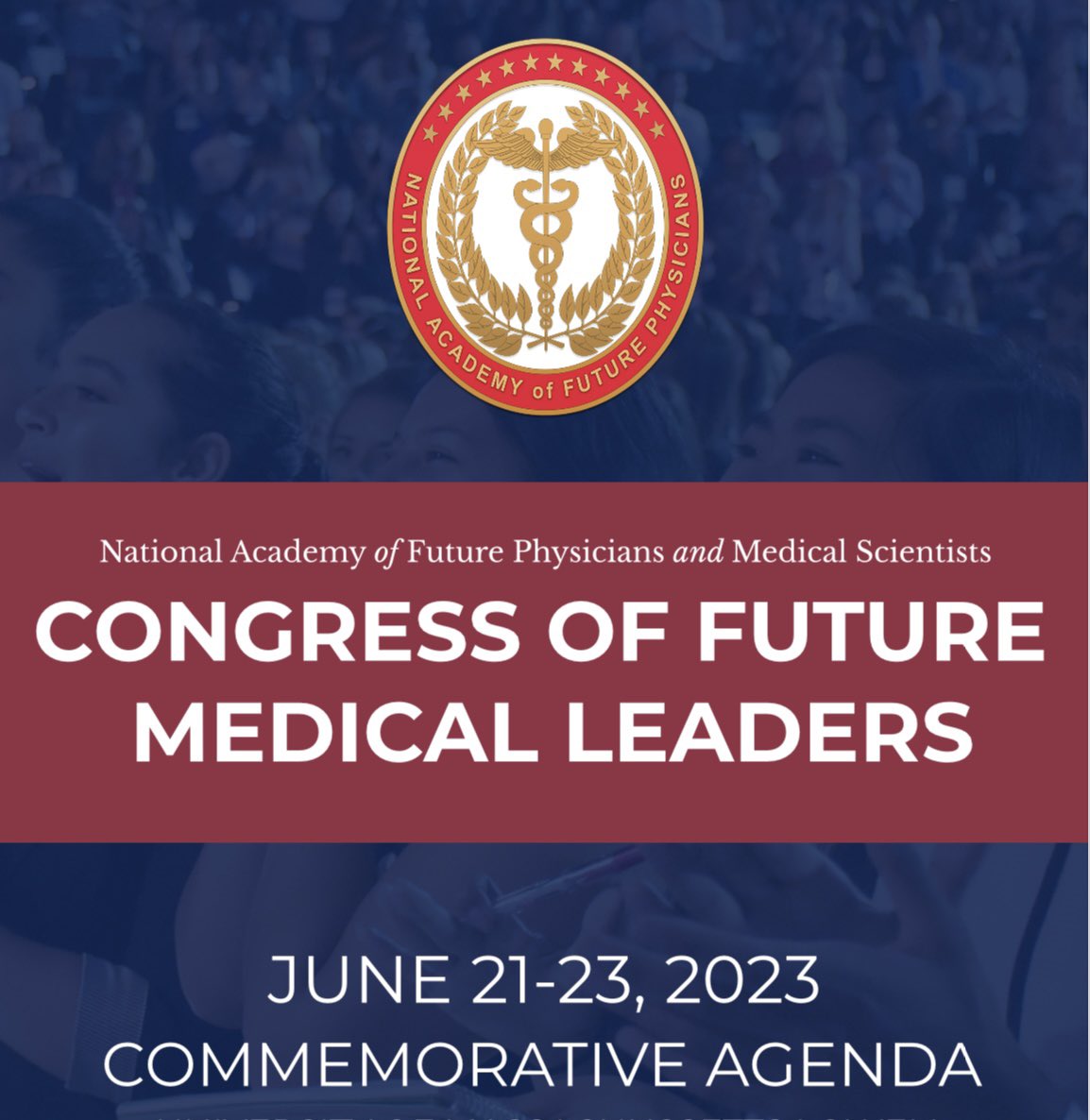 National Academy of Future Physicians and Medical Scientists Congress in MA.  So proud of this Delegate!