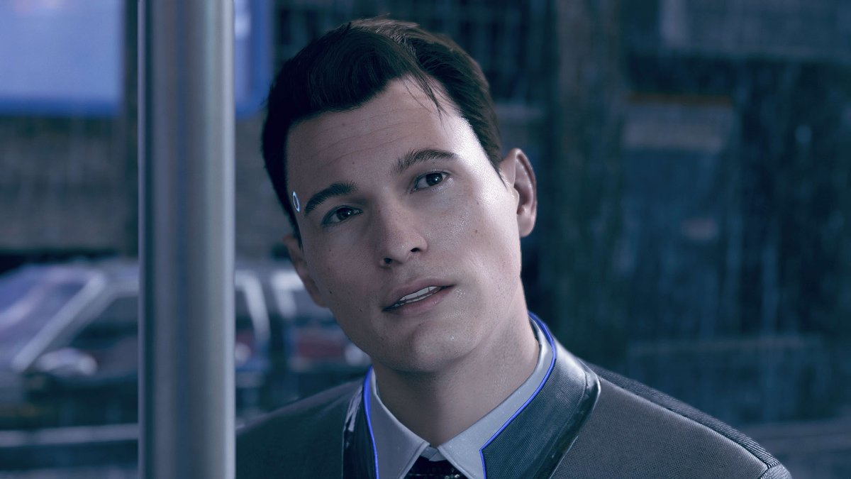 Connor to Hank and Hank alone. Everything we essentially see in the game leads to these words. Hank is who Connor wants. Hank is who Connor thinks of. The way Connor looks at Hank, the way Hank influences 
#DetroitBecomeHuman #hankanderson #rk800 #connor #connorarmy #dbh #hankcon