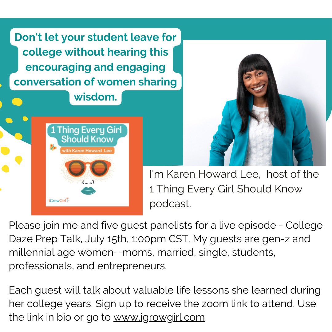 girlselfesteem's tweet photo. Save the date and join the convo. Is there something you wish you had known before you went to college? Share your wisdom in the comments. Let’s spread the health. 🌻🎓 https://t.co/8jkG8CofQg