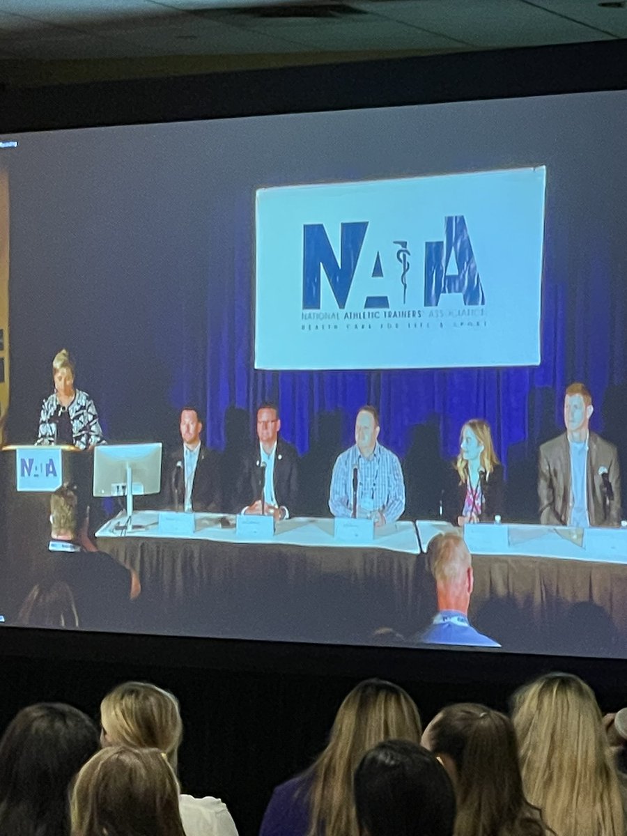 Following up that keynote is the National Press conference on youth sports safety. It’s time we make secondary schools sidelines safer! @stephkuzy #AT4ALL #NATA2023