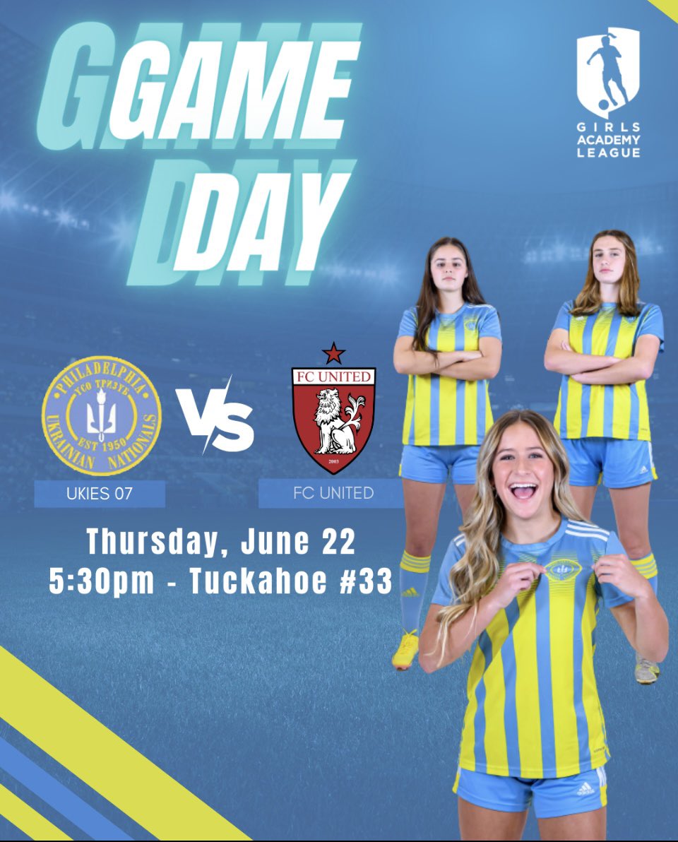 National Playoffs for @GAcademyLeague begin today for the 2007 age group at Tuckahoe Turf Farm in Hammonton, NJ! @UkrNationalsSC @TopDrawerSoccer @NCAAWomenSoccer @ImYouthSoccer @TheSoccerWire