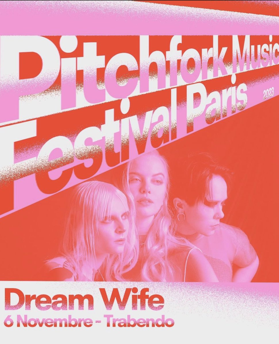 Dream Wife (@dreamwifemusic) on Twitter photo Paris ur wives are back 🌹 excited to announce we’re playing <a href="/pitchforkparis/">Pitchfork Paris</a> in November ! dice.fm/event/vq23d-pi… Paris ur wives are back 🌹 excited to announce we’re playing <a href="/pitchforkparis/">Pitchfork Paris</a> in November ! dice.fm/event/vq23d-pi…