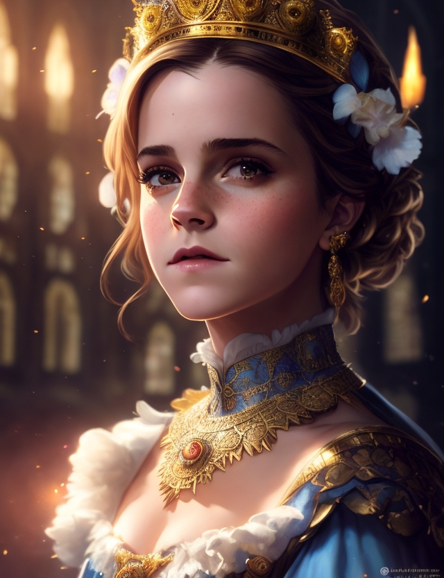 EmmaWatsonTime's tweet photo. Emma Watson as Queen of England https://t.co/qJv1e3IMtF