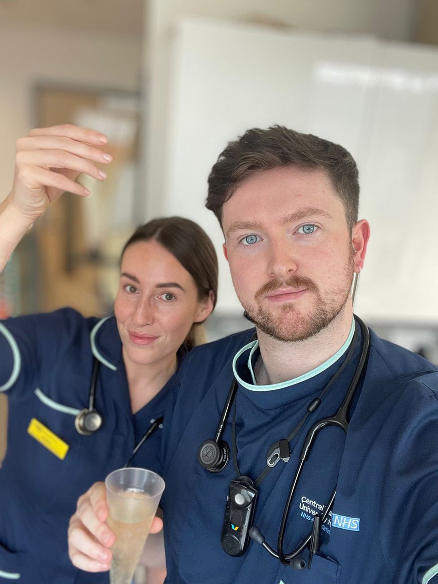 Masters in Advanced Clinical Practice - DISTINCTION x 2 🥳

Nozeco at the ready 🎉 

<a href="/JamesWillMFT/">James Willis</a> 

Here’s to a long career in bowels and bottoms 💩 🍑