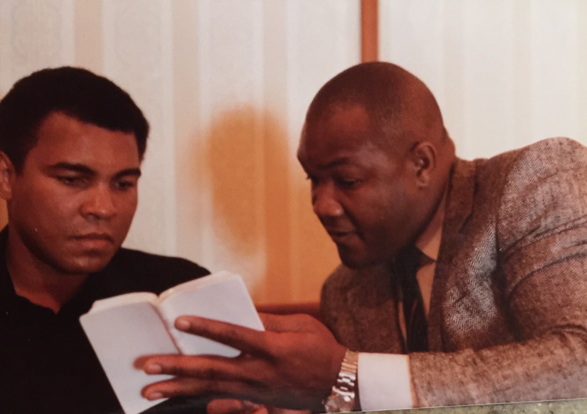 George Foreman on Twitter: "Just reminiscing of The Great Ali. When I