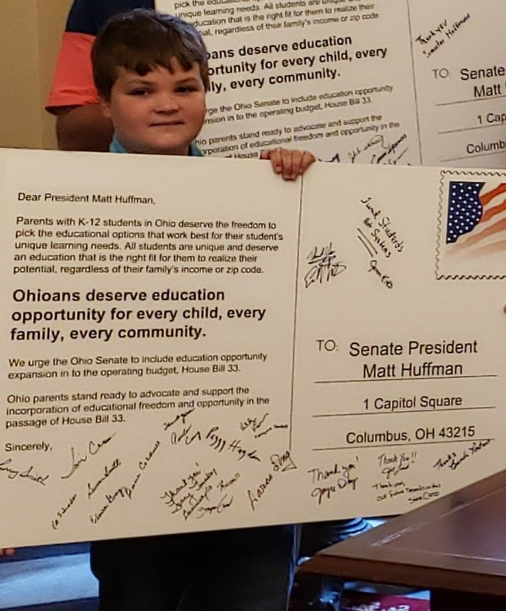 Families first as @OhioSenateGOP President welcomes @AfpOhio families supporting education options for their children and Universal Ed Choice Scholarships in the Senate’s budget. Watch @ElectMattDolan outline the Senate's record funding for public schools and scholarship policy.