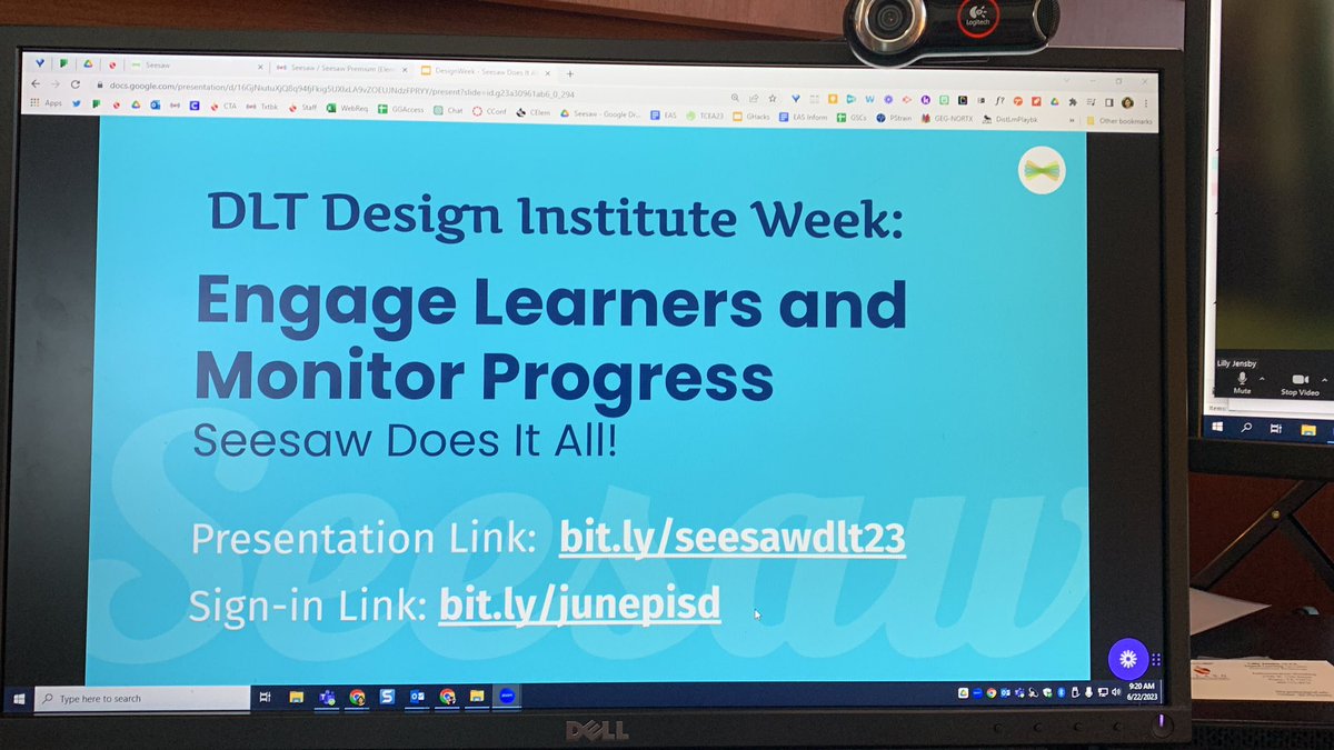 Wrapping up our last day of Design Institute Week with a @Seesaw session.  It’s not too late!  Register in PowerSchool for @nearpod and @KamiApp classes this afternoon. More info at pisd.edu/summertech @pisdtech @PISDLearns