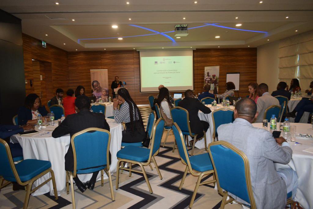 UNICEFAngola's tweet photo. @UNICEFAngola and #ILO organized the workshop on Governance of Social Protection Systems to improve the alignment of programs between the various institutions and various actors of the system in ways that boost national coverage. Funded by the #EuropeanUnion.
#EU #SPPFM https://t.co/dmE1UZoneF