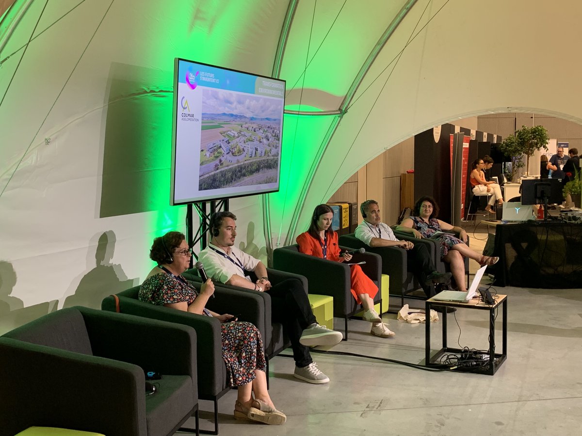 🏢🏬🌳Le développement des sites d’activités : un enjeu pour un avenir durable
Pour mieux comprendre écoutons <a href="/MirtainRoth/">Sabine Mirtain-Roth</a> <a href="/EDFofficiel/">EDF</a>, Sophie JAMBON <a href="/villecolmar/">Ville de Colmar</a>, Frédéric BRUN <a href="/MulhouseAgglo/">Mulhouse Alsace Agglomération - m2A</a>, <a href="/JohannJACQUES1/">Johann JACQUES</a> @GrandENov 
#360GrandEst #economie #environnement