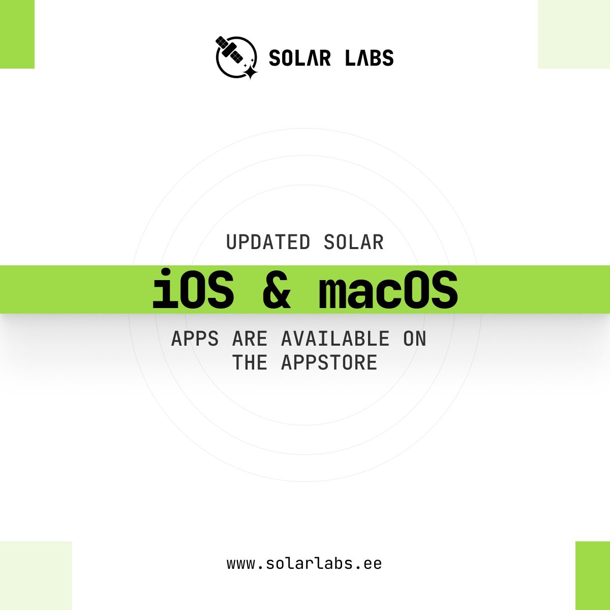 The updated #iOS &amp; #macOS SOLAR #dVPN apps are now available on the <a href="/AppStore/">App Store</a> 

Download them and let us know what you think, as you have now entered the world of decentralized VPN! 

🔗apps.apple.com/ee/developer/s…