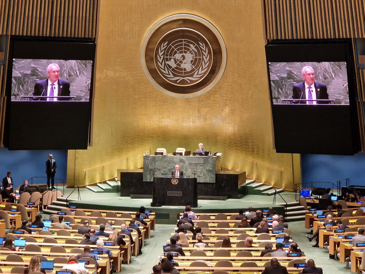 Happening Now, #UNGA has just adopted the UN GLOBAL Counter Terrorism Strategy 8th Review resolution. Multilateralism remains the best hope for preventing & countering terrorism. 
@UNODC_TPB