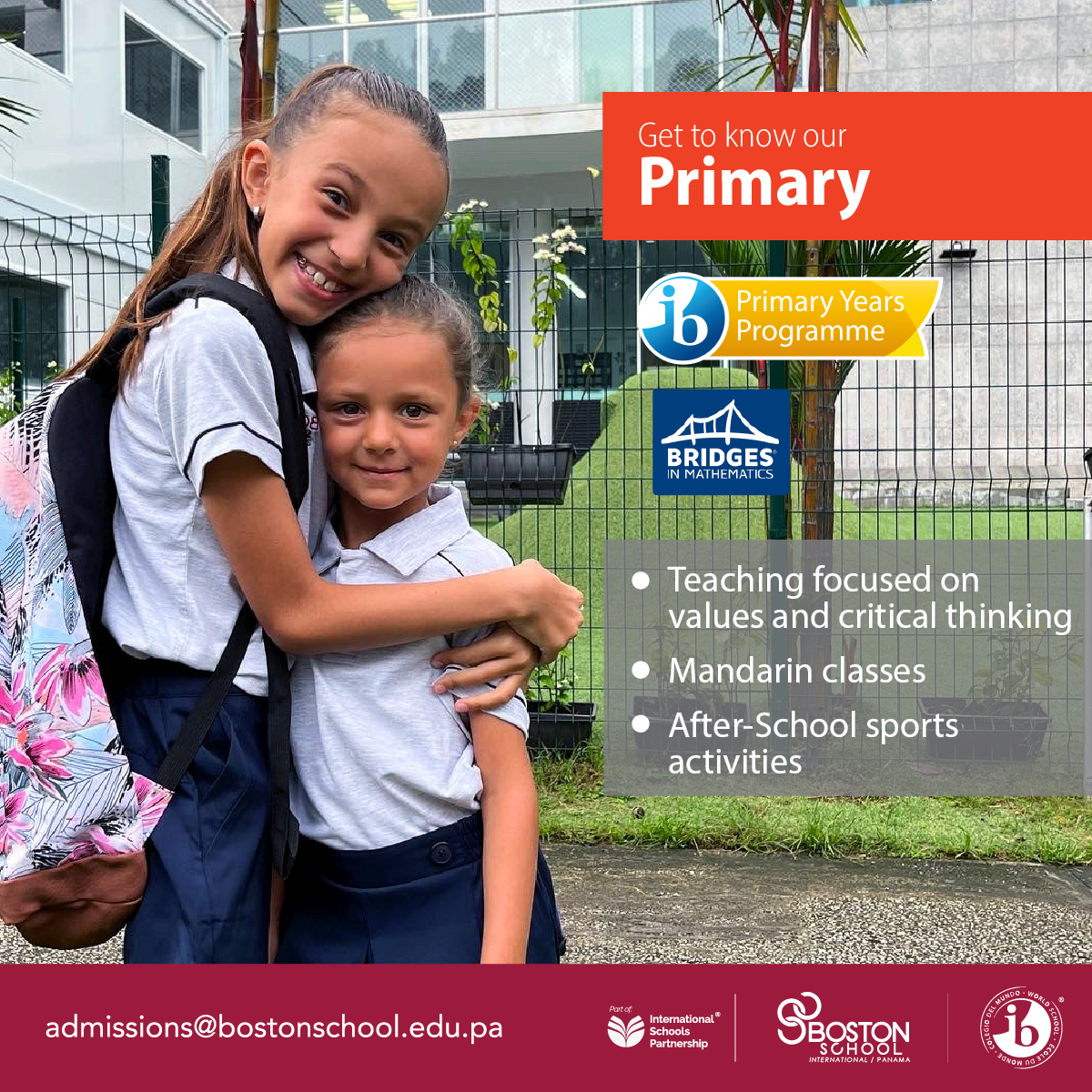 bostonschool_pa's tweet image. We are among the best private international schools in Panama. We offer high-quality education with the mission of achieving excellence in our students.