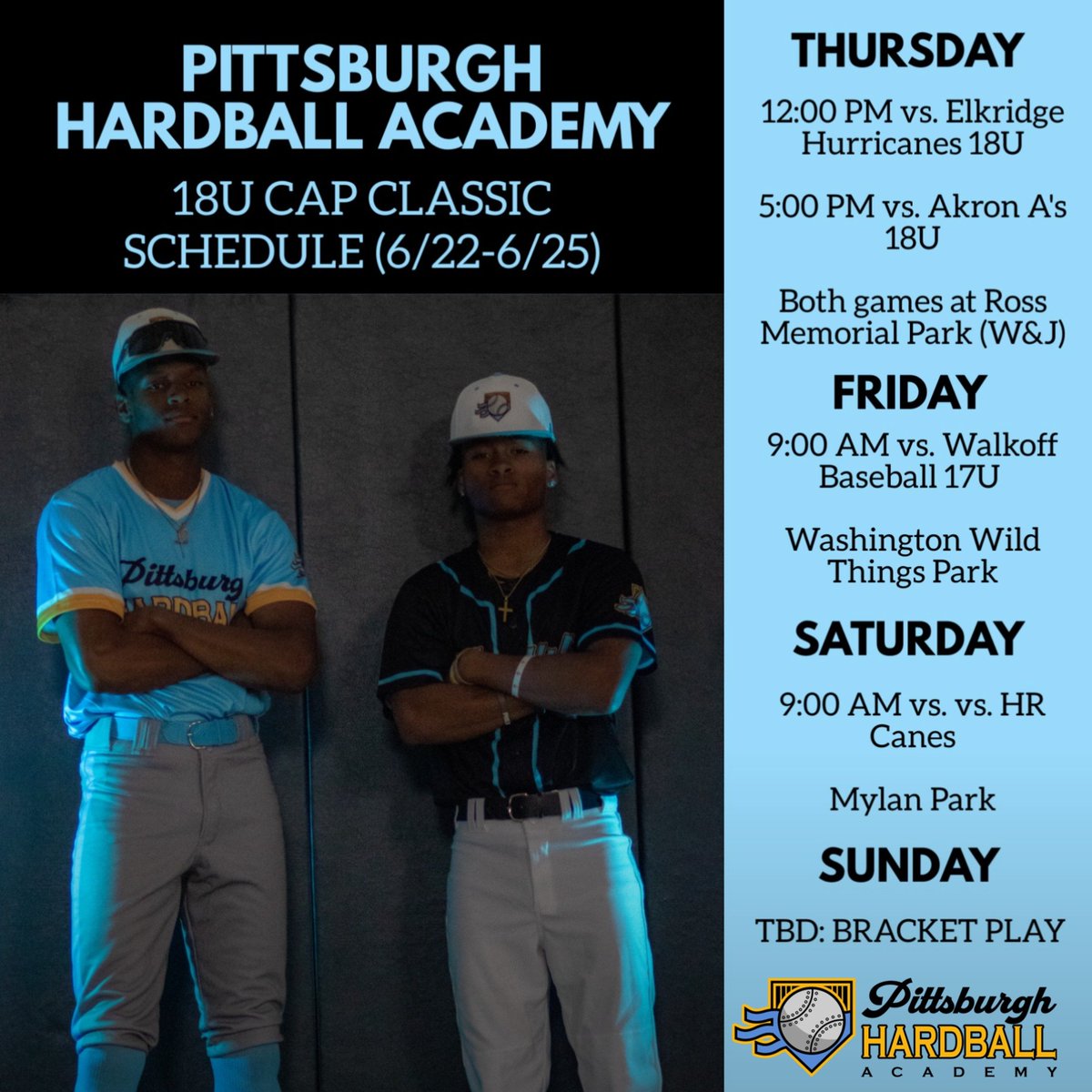 Pittsburgh Hardball Academy tweet media
