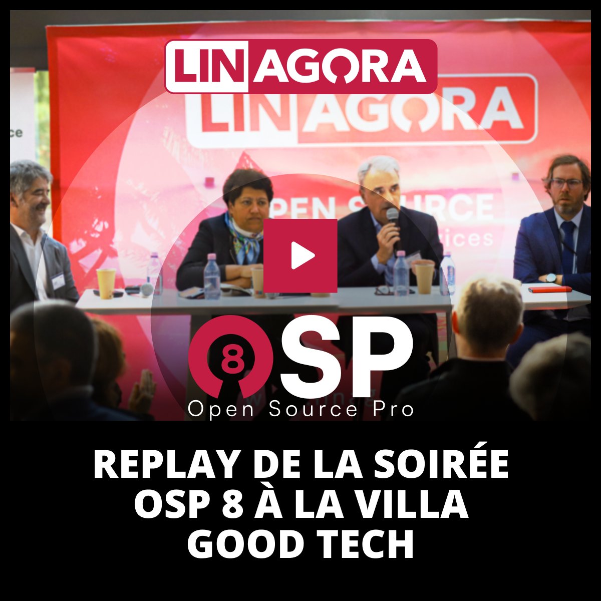 [REPLAY] Revivez en intégralité la 8ème édition d'Open Source Pro depuis la #VillaGoodTech opensourcepro.fr/fr/ Casting d'exception & sujet non moins stratégique : la #souveraineté #numérique en 🇪🇺 La Villa 'Full House' et les Punchlines ont fusé 🚀 😀 #opensource #GoodTech