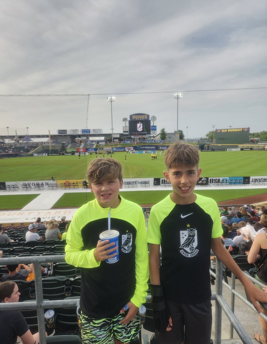 Thank you to <a href="/CFYOmaha/">Collective for Youth</a> for the tickets to <a href="/Union_Omaha/">Union Omaha</a> last night for our players <a href="/Future_Kids1/">FutureKids</a> <a href="/XtraSoccerAcad/">Xtra Soccer Academy</a> ⚽️🚀
