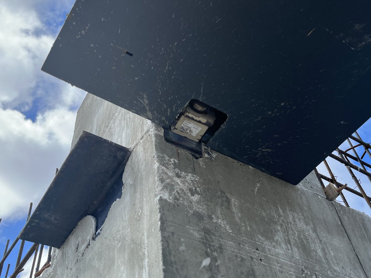 A great shot of the PEIKKO PCs Corbel being used with DELTABEAM! Using these two components together provides a hidden column to beam connection. 

Learn more: peikkousa.com/products/produ… 

#design #architects #engineers #steeldesign...