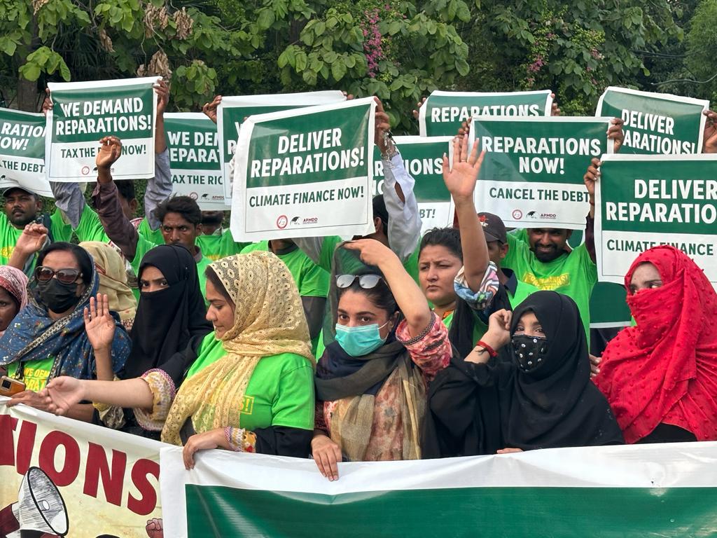 @AsianPeoplesMvt For the people of the Pakistan to build more just, equitable, inclusive, resilient, sustainable, and safe society huge levels of finance is urgently needed.

#ReparationsForClimateDebt #ClimateFinanceNow #CancelTheDebt #TaxTheRich #WealthTaxNow ✊🏽