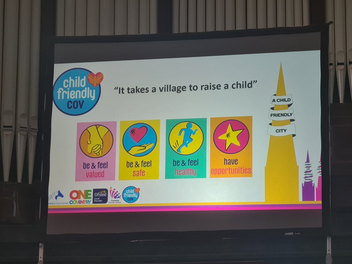 At Coventry Children's Services Conference 
#COVENTRY