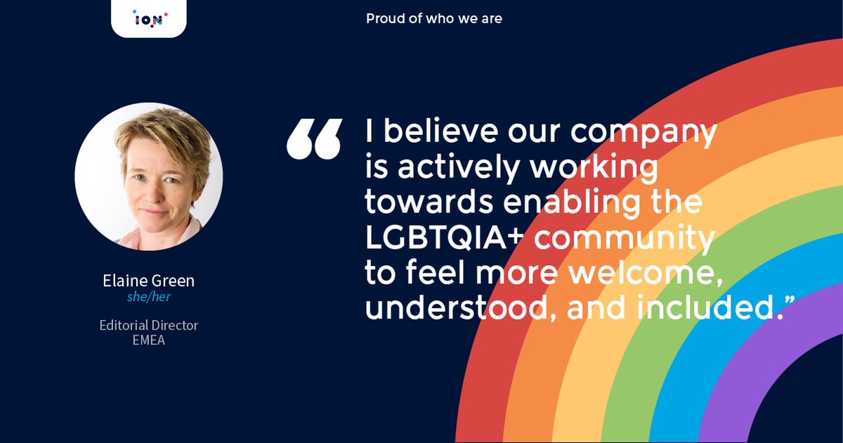 We wanted to hear from our employees during Pride month and here’s what they had to say! #Proudofwhoweare #Pride #Pridemonth #Pride2023 #PrideatION