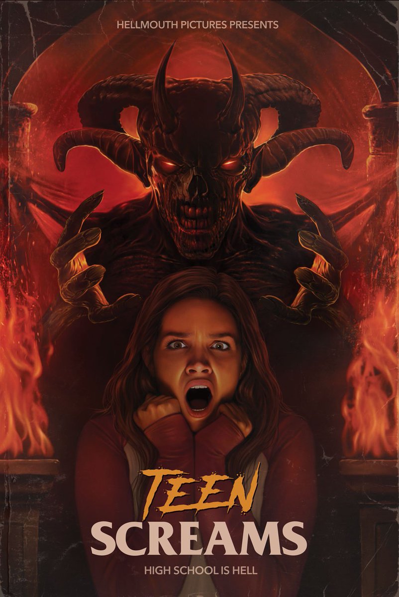 PosterSpy's tweet photo. πHorror fans, check out this devilishly good poster for Teen Screams by Nick Charge!
β https://t.co/R5EU7LUmHd
#TeenScreams #MoviePosters #PosterSpy #HorrorCommunity @HellmouthPics https://t.co/gI4vuvP7WR