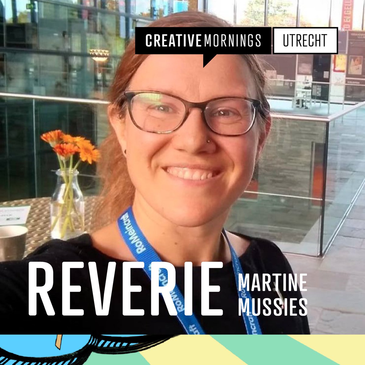 NEW event <a href="/martinemussies/">Martine Mussies 🤖🧜‍♀️</a> on Reverie, come and join us! creativemornings.com/talks/martine-…