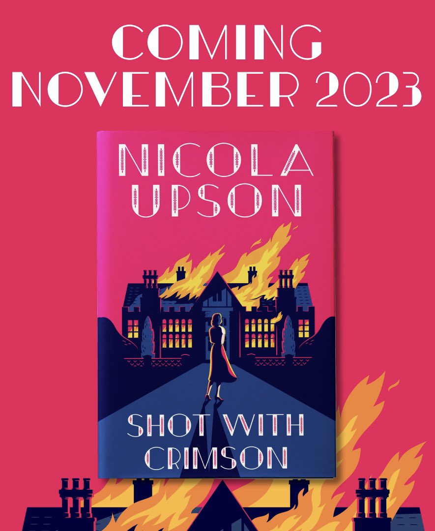 So thrilled to share this stunning @FaberBooks cover for #ShotWithCrimson, out - as you probably noticed! - in November. Hope you love the jacket as much as I do.