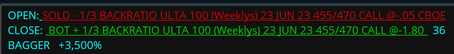 TheTampaTrader's tweet photo. Amazing 💰36 Bagger 💰Trade courtesy of @PeterReznicek, the #ShadowTrader. #stocks #options #OptionsTrading #ULTA #LippyGoo
https://t.co/DonX04zmPI https://t.co/25akU2BEj4