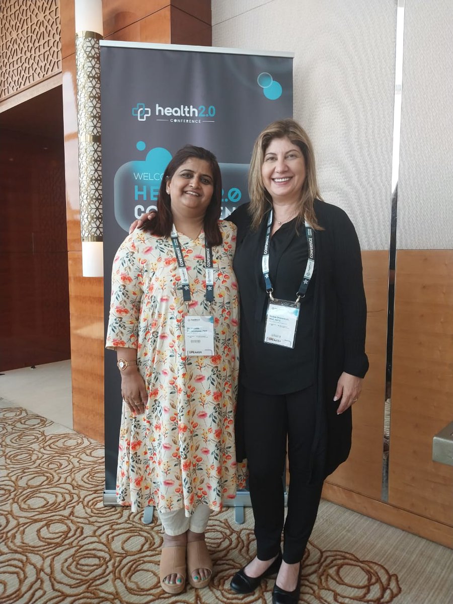 It was pleasure meeting you Dr. Zeina Ghossoub - MCC @ Health 2.0, Dubai June 2023! Gained great insights! Your valuable suggestions &amp; knowledge enriching interactions are truly appreciated. Looking forward for more. Thank you Dr. Zeina Ghossoub - MCC