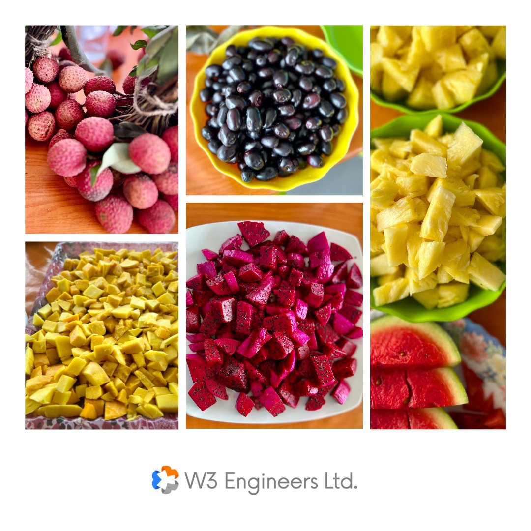 w3engineers's tweet image. 🌞🍉 W3&apos;s Spectacular In-House Summer Fruit Festival! ✨🎉

Yesterday, W3 Engineers hosted an unforgettable Summer Fruit Festival in-house. It was an extraordinary celebration of vibrant flavors and a delightful ambiance. 
#W3Engineers #SummerFruitFestival #InHouseCelebration