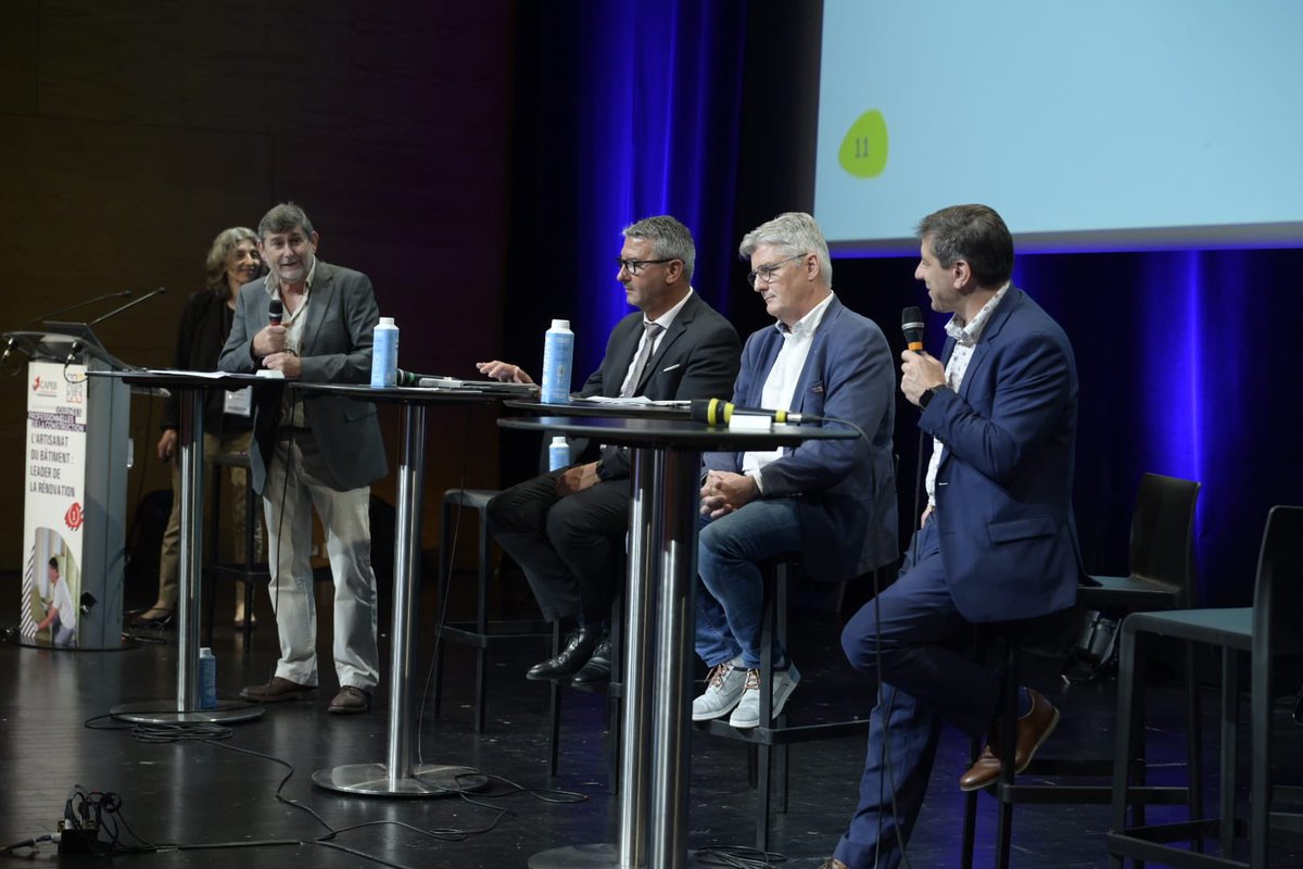 <a href="/RancurelJCapeb/">RANCUREL Jean Claude</a> <a href="/GillesMailet/">Gilles MAILET</a> <a href="/thierry_ravon/">Thierry Ravon</a> « Il existe de nombreuses démarches initiées par la #CAPEB qui permettent aux artisans de développer leurs savoir-faire &amp; leurs marchés : ECO Artisan, eco-rénovation, #Handibat, Artisan Engagé Entreprise Responsable… » <a href="/RancurelJCapeb/">RANCUREL Jean Claude</a>, élu CAPEB.
👉🏼 capeb.fr/nos-services