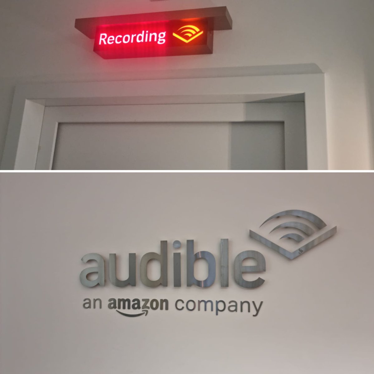 That's a wrap on two days at Audible Studios for @LAMDAdrama. The Deity And The Fly by <a href="/sonali_db/">@sonalidb.bluesky.social, sonalid_db@union.place</a> is a thought-provoking mystery thriller, directed by <a href="/lekanlawal_/">Lekan Lawal</a> part of a partnership between Audible and LAMDA, developing the next generation of audio performance talent.