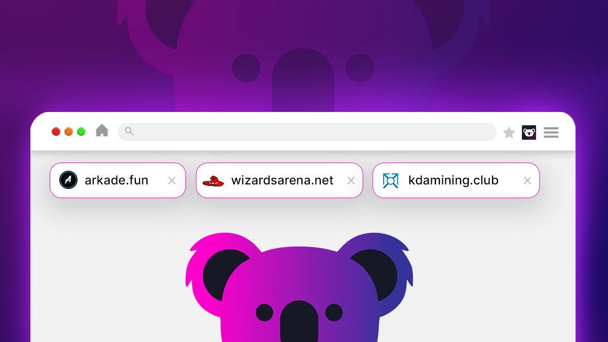 🔥 THE COUNTDOWN BEGINS
🐨 <a href="/koalawallet/">Koala Wallet</a> Browser Extension!
 
Stay tuned for this exciting release as we bring you the BEST way to interact with all your favorite #Kadena #dApps.
 
Learn more,
🔗 koalawallet.io