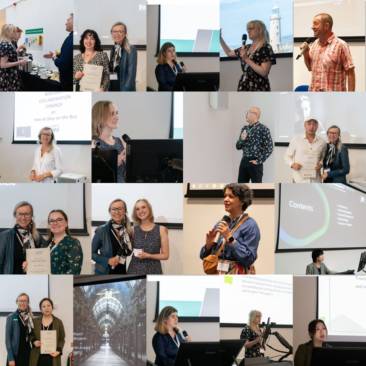 Finally finished the photos from this years annual Faculty of Arts, Humanities and Business Doctoral Conference. 
😀 <a href="/ryanthomasgreen/">Ryan Thomas Green</a> @rachel_horrell <a href="/sanamurrani/">Sana Murrani 🧡سنى مُرّاني</a> @ResearchSkills1 <a href="/arts_institute/">Arts, Humanities & Business Research at Plymouth</a> @PlymUniPGR