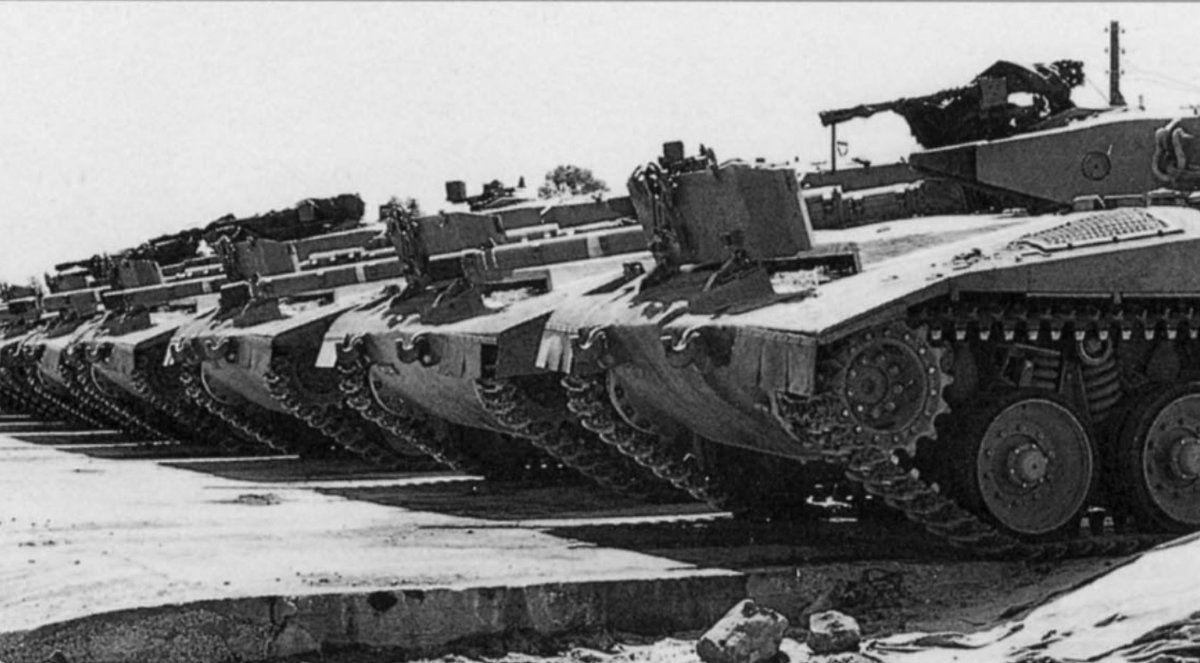 A row of very early Merkava Mk.1 tanks #ArmoredWarfare #TankswithAW