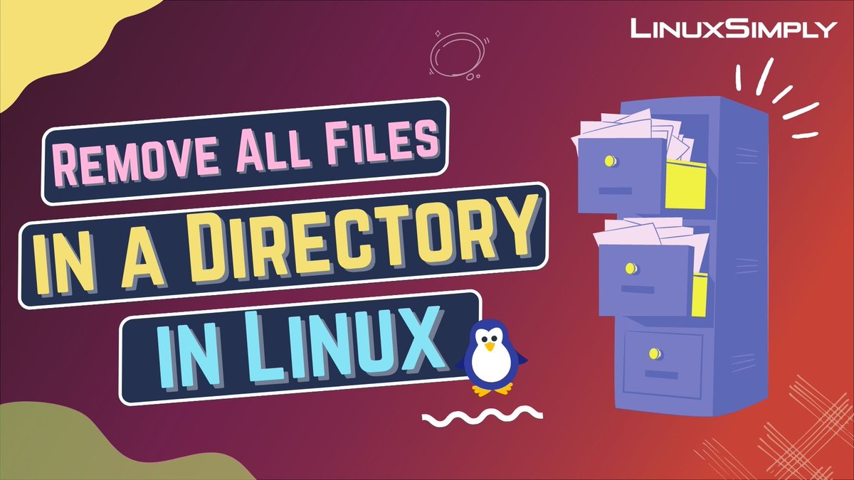 LinuxSimply's tweet image. Efficiently clean up your directories in Linux! Discover how to remove all files in a directory using the prompt with this step-by-step tutorial.
youtu.be/PpvSq4eZjb0
#LinuxTutorial #DirectoryCleanup #FileManagement #Ubuntu #Linux  #linuxsimply