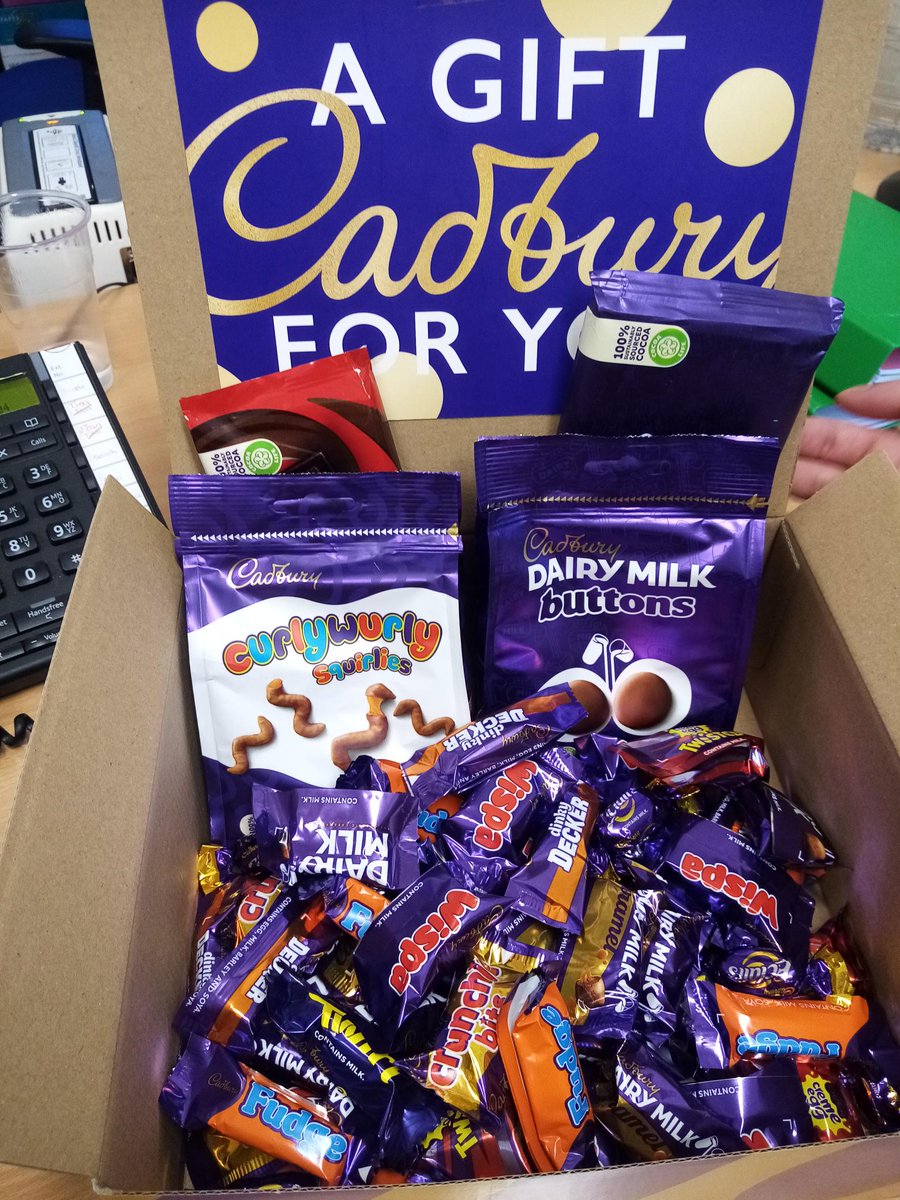 Thank you to @EducationEACT for our chocolate hampers on thank a teacher day. It is much appreciated! #ThankATeacherDay #ThankATeacherDay23 #academies