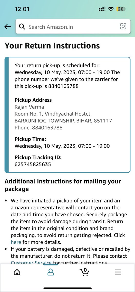 RAJAN2581995's tweet photo. My Amazon SCAM &amp; unfair refund denial. Please refrain yourself to purchase from Amazon.

1/ Beware! I recently fell victim to an Amazon Scam. I want a fair resolution of my issue &amp; raise awareness. It started when I ordered a Laptop of cost Rs. 70000.
#Amazon #SCAM #fraud https://t.co/idCENL52ml