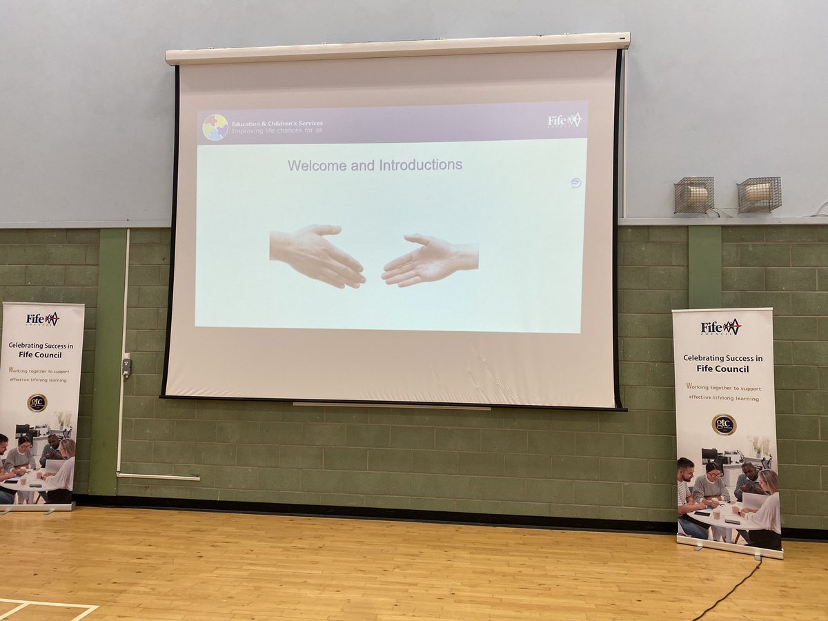 Fifepbteachers's tweet photo. Day two of our Fife Probationer Inductions. Values are front and centre and we are sharing how they will be evident in our classrooms. Lots of great ideas! @fifepedagogy @fifepllc https://t.co/OCJA9HVpFM